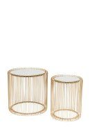 Beistelltisch Wire Brass (2/Set) Beistelltisch Wire Brass (2/Set)