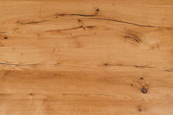 30mm Eiche massiv Vintage Tischplatte LV