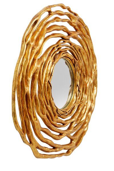 Wandspiegel Twiggy Gold Ø121cm