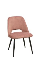 Polsterstuhl Gastronomie Uson-Cloud mit Polsterung, offenem Rücken und Metall-Gestell Polsterstuhl Gastronomie Uson-Cloud mit Polsterung, offenem Rücken und Metall-Gestell