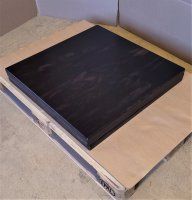 Massivholz-Tischplatte 30mm 70x70cm Wenge - Sonderposten Massivholz-Tischplatte 30mm 70x70cm Wenge - Sonderposten