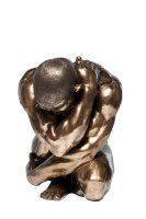Deko Figur Nude Man Hug Bronze Deko Figur Nude Man Hug Bronze