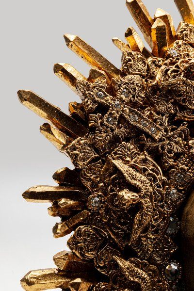 Deko Objekt King Skull 42cm