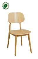 Gastronomiestuhl Cumpo-H mit ergonomischer Sitzfläche aus Eiche für Restaurants und öffentliche Einrichtungen Gastronomiestuhl Cumpo-H mit ergonomischer Sitzfläche aus Eiche für Restaurants und öffentliche Einrichtungen