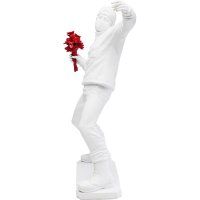 Deko Figur Street Art Bouquet Weiß 67cm Deko Figur Street Art Bouquet Weiß 67cm