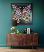 Vorschau: Deko Rahmen Farfalla 120x120cm Vorschau: Deko Rahmen Farfalla 120x120cm