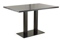 Vorschau: Tischgestell aus Metall für die Gastronomie - Marino-TGF-407 mit zwei Metallsäulen Anwendungsbeispiel mit Platte Melaminharz Vorschau: Tischgestell aus Metall für die Gastronomie - Marino-TGF-407 mit zwei Metallsäulen Anwendungsbeispiel mit Platte Melaminharz