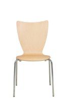 Vorschau: Konferenzstuhl Eruno-1200-30 Beizton: Buche natur Frontansicht Vorschau: Konferenzstuhl Eruno-1200-30 Beizton: Buche natur Frontansicht