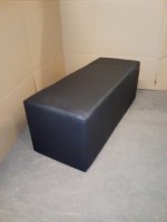 Sitzhocker 120cm (schwarz) - Sonderposten Sitzhocker 120cm (schwarz) - Sonderposten