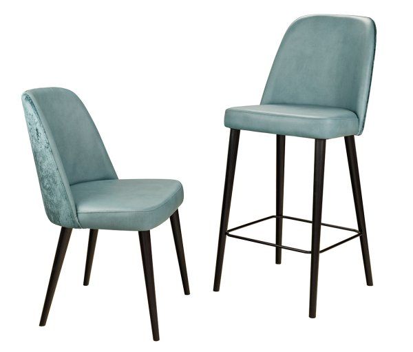 Polsterstuhl Gastronomie Sona und Sona-Bar_Vorderansicht