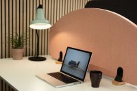 Vorschau: Akustikschreibtischtrenner Uma Vorschau: Akustikschreibtischtrenner Uma