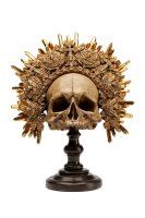 Vorschau: Deko Objekt King Skull 42cm Vorschau: Deko Objekt King Skull 42cm