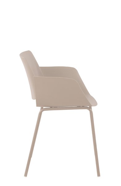 Outdoorstuhl FOMA-F863 Light-Grey seite