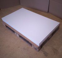 Melaminharz-Tischplatte 25mm Weiß 120x70cm - Sonderposten Melaminharz-Tischplatte 25mm Weiß 120x70cm - Sonderposten