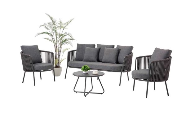 Kosma Lounge Set Dark Grey