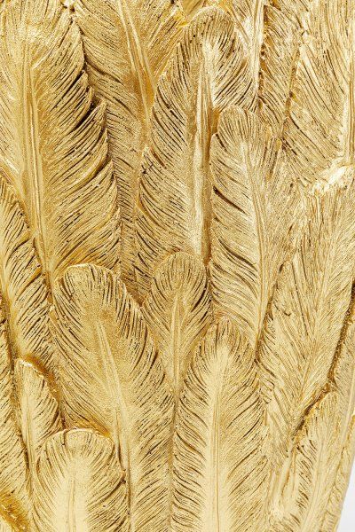 Vase Feathers Gold 91