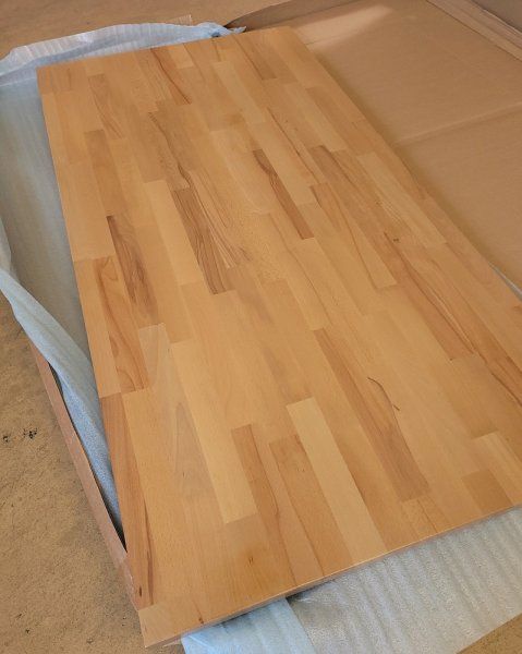 Tischplatte Massivholz 160x80cm - Sonderposten