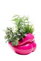 Vase Lips Pink 28cm Vase Lips Pink 28cm
