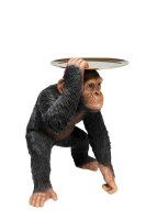 Deko Figur Butler Playing Chimp Schwarz 52cm Deko Figur Butler Playing Chimp Schwarz 52cm