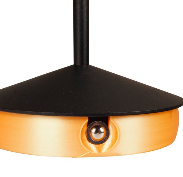 Majah-Orange Outdoor Tischleuchte