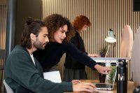 Vorschau: Akustikschreibtischtrenner Uma Vorschau: Akustikschreibtischtrenner Uma