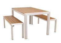 Vorschau: Sinora-Bank mit Sinora-140-Teak Vorschau: Sinora-Bank mit Sinora-140-Teak