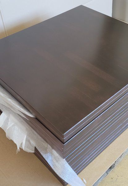 Tischplatte Massivholz 25mm 75x65cm - Sonderposten