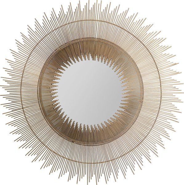 Wandspiegel Snowflake Ø102cm