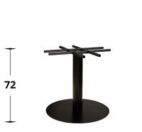 Tischgestell aus Metall für die Gastronomie - Marino-TGF-740 mit Höhenmaß 72 cm Tischgestell aus Metall für die Gastronomie - Marino-TGF-740 mit Höhenmaß 72 cm