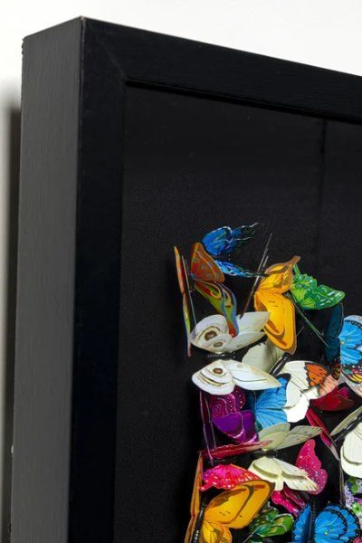 Deko Rahmen Farfalla 120x120cm