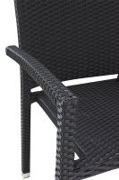 Vorschau: Outdoorstuhl Panama-H48 Black Seagrass Vorschau: Outdoorstuhl Panama-H48 Black Seagrass