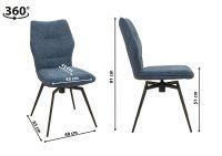 Metallstuhl FONDI Caerula Metallstuhl FONDI Caerula