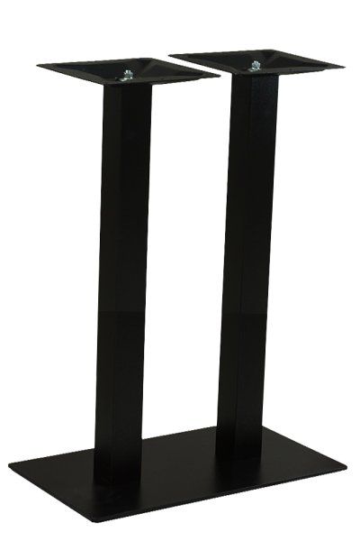 Tischgestell aus Metall mit zwei Säulen