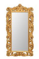 Vorschau: Wandspiegel Baroque Valentina Gold 100x190cm Vorschau: Wandspiegel Baroque Valentina Gold 100x190cm