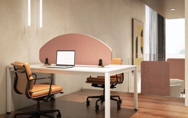 Akustikschreibtischtrenner Uma