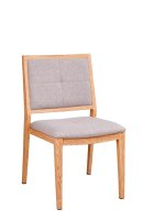 Vorschau: Stapelbarer Bankettstuhl Tirano mit Polsterung und Holzoptik-Gestell Vorschau: Stapelbarer Bankettstuhl Tirano mit Polsterung und Holzoptik-Gestell