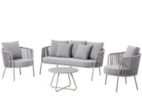 Kosma Lounge Set Light Grey Kosma Lounge Set Light Grey