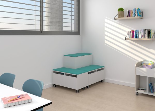 Aufbewahrungs- und Sitzsystem Move