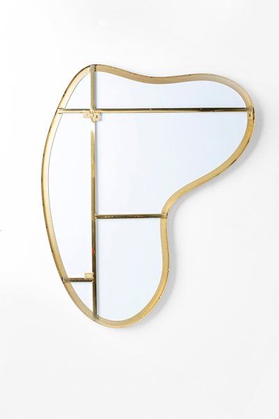 Wandspiegel Shape Brass 110x120cm