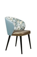 Vorschau: Polsterstuhl Gastronomie Sontaro-Arm, zweifarbiger Bezug_Seitenansicht Vorschau: Polsterstuhl Gastronomie Sontaro-Arm, zweifarbiger Bezug_Seitenansicht