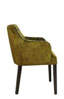 Beizton: Wenge | Sitz: A3943-gelb | Rücken: A3958-Flower Beizton: Wenge | Sitz: A3943-gelb | Rücken: A3958-Flower