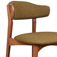 Vorschau: Gepolsterter Holzstuhl Kani-2P für Gastronomie – Vorderansicht Vorschau: Gepolsterter Holzstuhl Kani-2P für Gastronomie – Vorderansicht