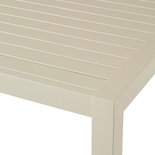 Outdoortisch Cordone Alu 80 Greige
