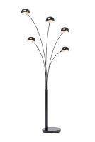 Stehleuchte Five Fingers Schwarz Matt Stehleuchte Five Fingers Schwarz Matt