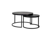 Couchtisch Catana Set von 2 (Black) Couchtisch Catana Set von 2 (Black)