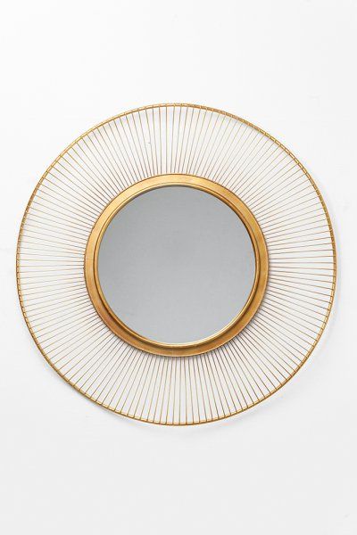Spiegel Sun Storm Gold Ø93cm