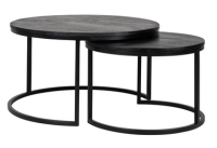 Couchtisch Catana Set von 2 (Black) Couchtisch Catana Set von 2 (Black)