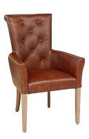 Beizton: Nougat/Bezug: Echtleder Beizton: Nougat/Bezug: Echtleder