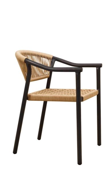 Outdoorstuhl Xona Creme