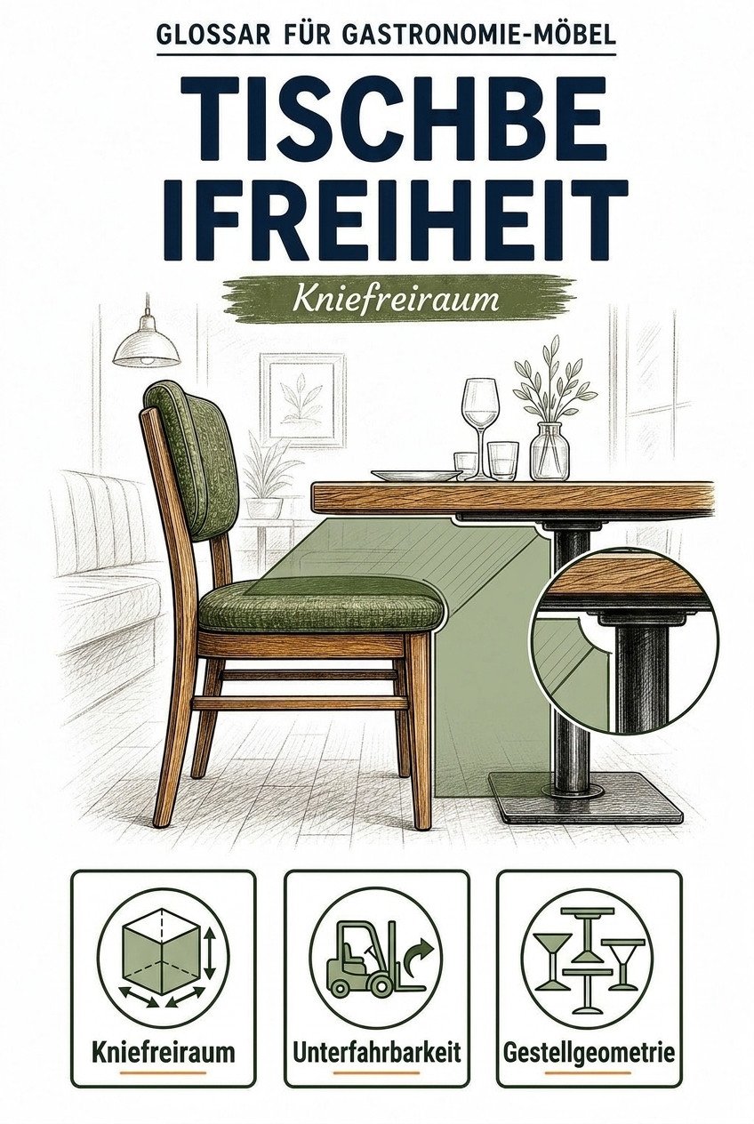 Tischbeinfreiheit
